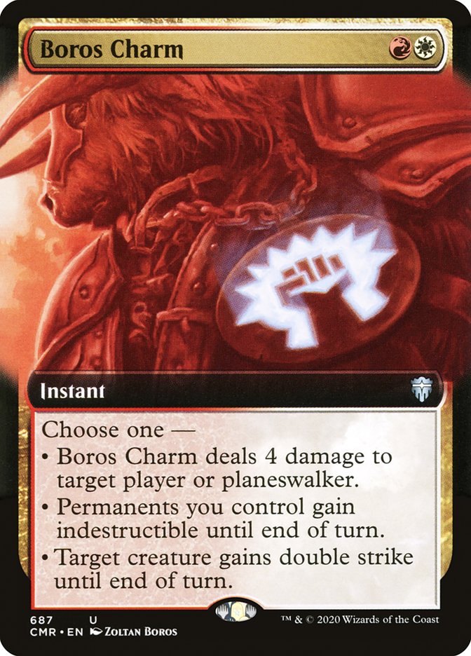 Boros Charm (Extended Art) [Commander Legends] | Clutch Gaming