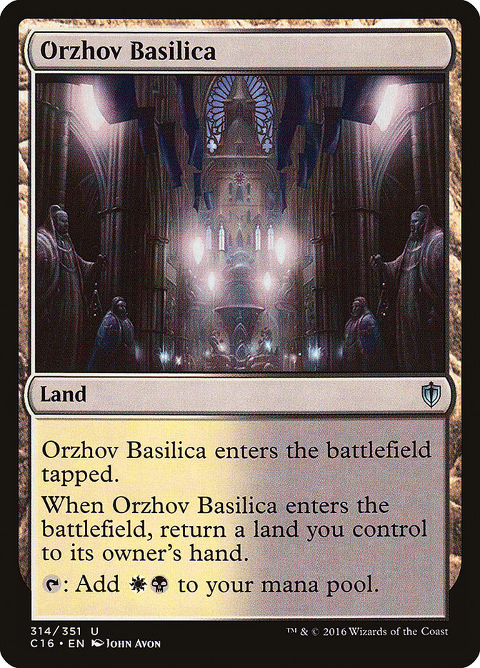 Orzhov Basilica [Commander 2016] | Clutch Gaming