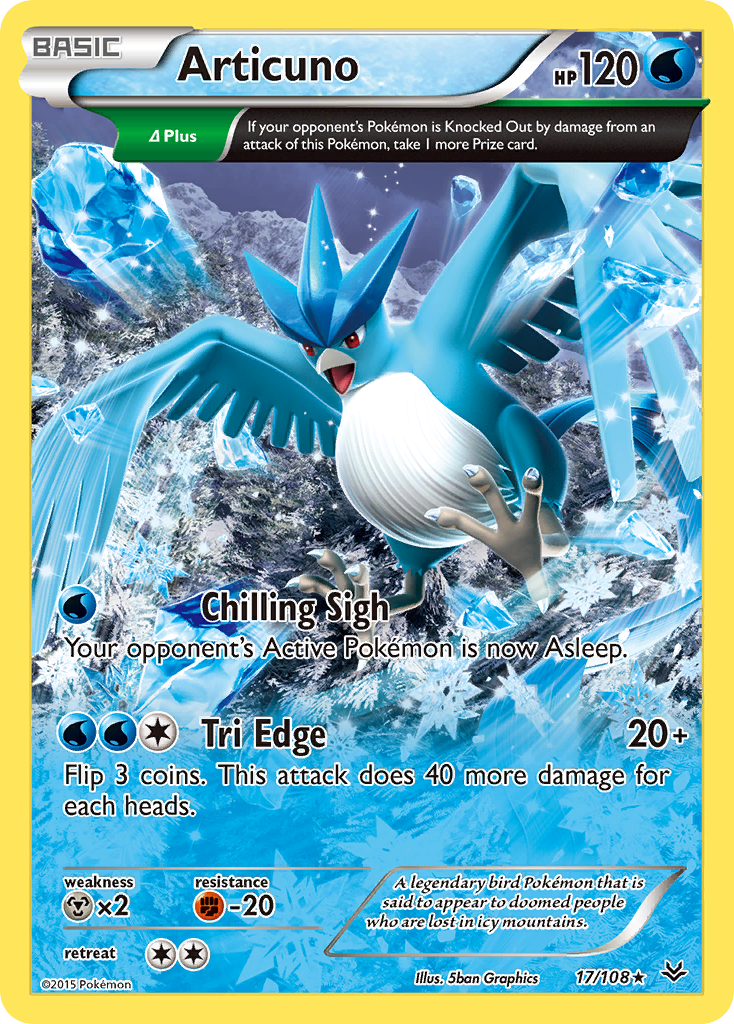 Articuno (17/108) [XY: Roaring Skies] | Clutch Gaming