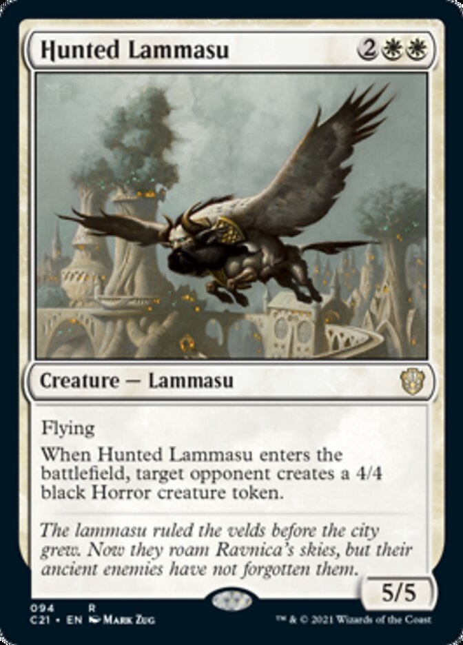 Hunted Lammasu [Commander 2021] | Clutch Gaming