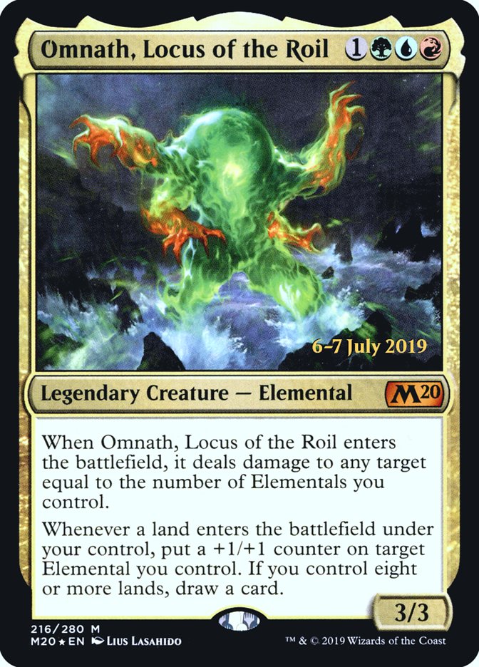 Omnath, Locus of the Roil [Core Set 2020 Prerelease Promos] | Clutch Gaming