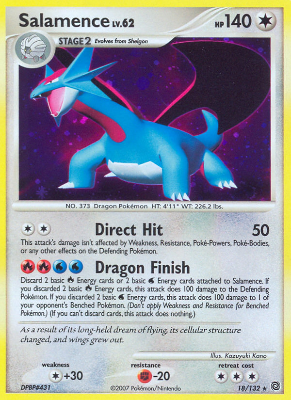 Salamence (18/132) [Diamond & Pearl: Secret Wonders] | Clutch Gaming