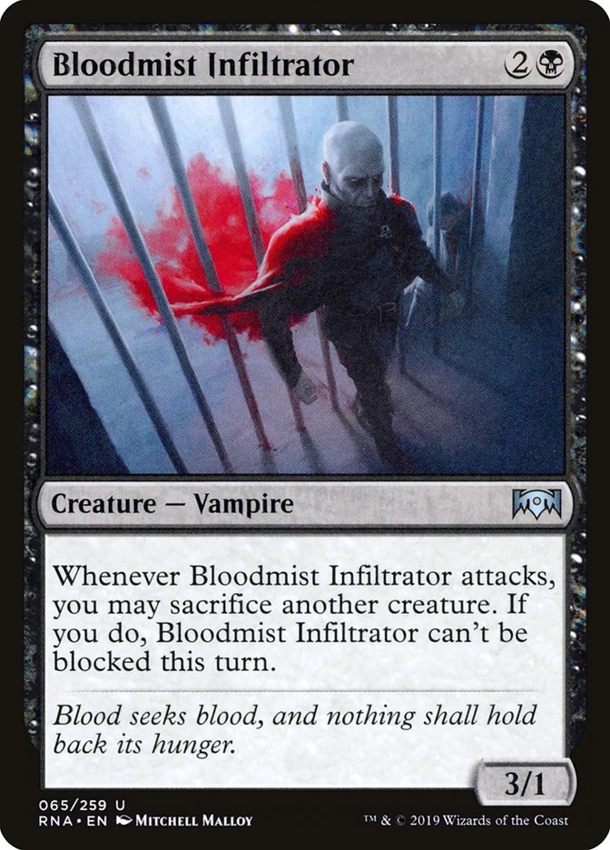 Bloodmist Infiltrator [Ravnica Allegiance] | Clutch Gaming