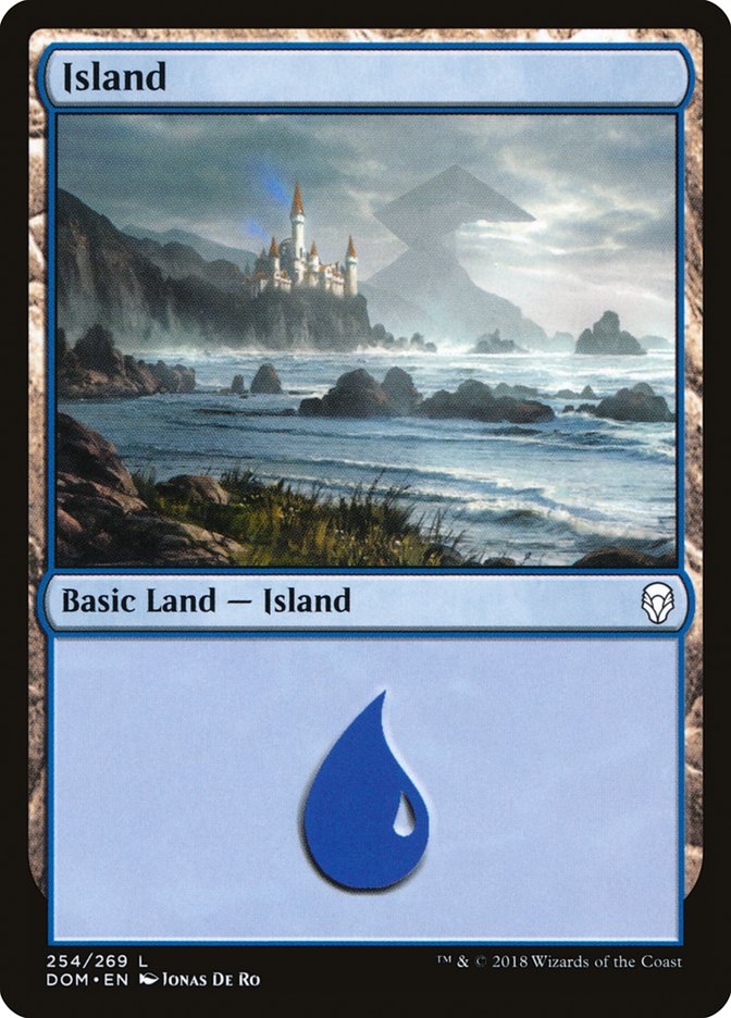 Island (254) [Dominaria] | Clutch Gaming