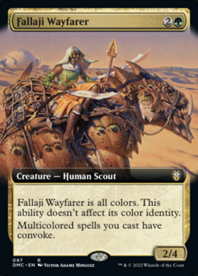 Fallaji Wayfarer (Extended Art) [Dominaria United Commander] | Clutch Gaming