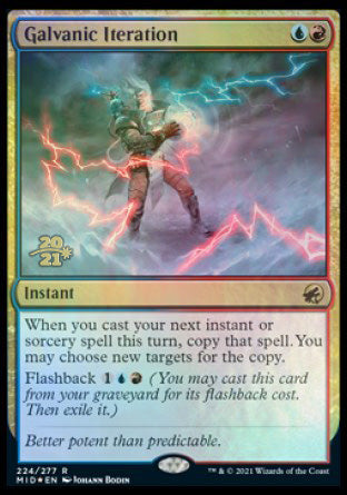 Galvanic Iteration [Innistrad: Midnight Hunt Prerelease Promos] | Clutch Gaming