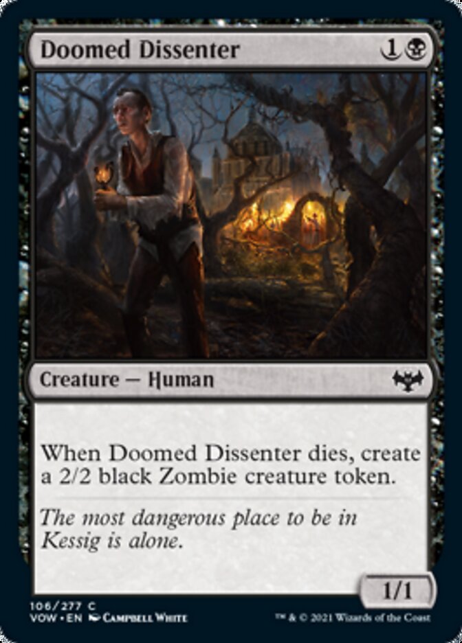 Doomed Dissenter [Innistrad: Crimson Vow] | Clutch Gaming