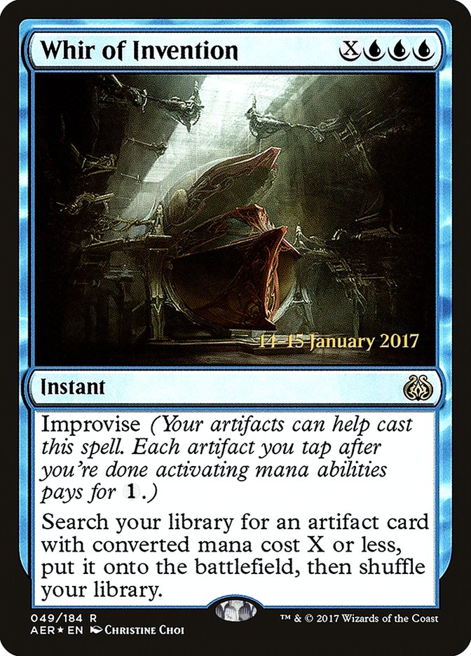 Whir of Invention [Aether Revolt Prerelease Promos] | Clutch Gaming