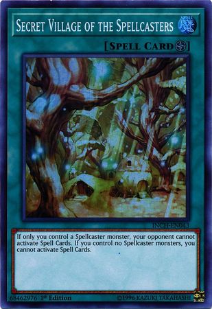 Secret Village of the Spellcasters [INCH-EN043] Super Rare | Clutch Gaming