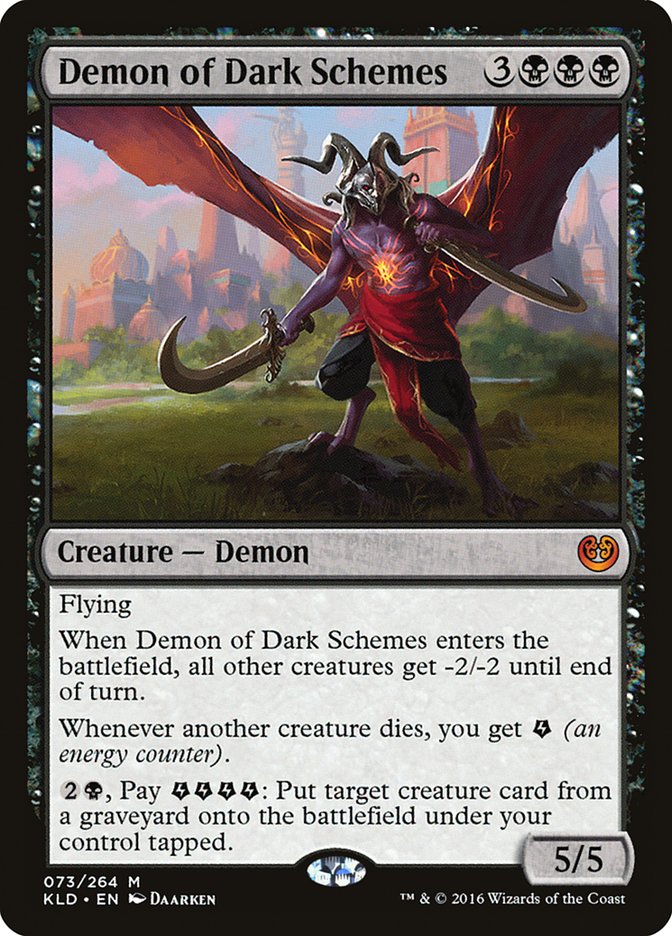 Demon of Dark Schemes [Kaladesh] | Clutch Gaming