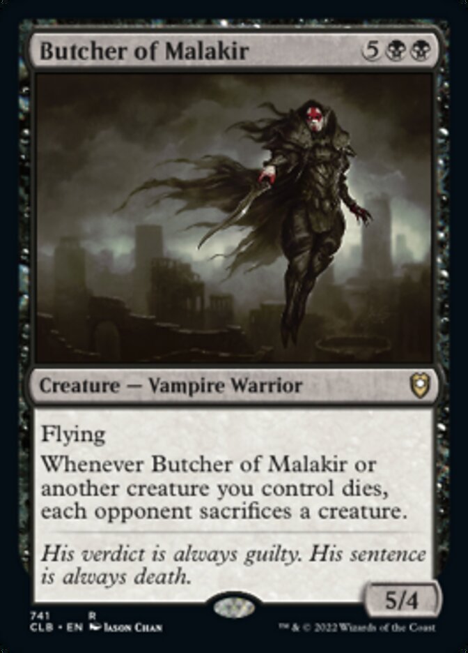 Butcher of Malakir [Commander Legends: Battle for Baldur's Gate] | Clutch Gaming