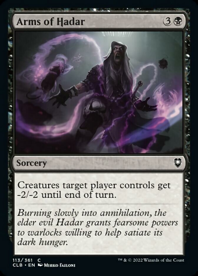 Arms of Hadar [Commander Legends: Battle for Baldur's Gate] | Clutch Gaming