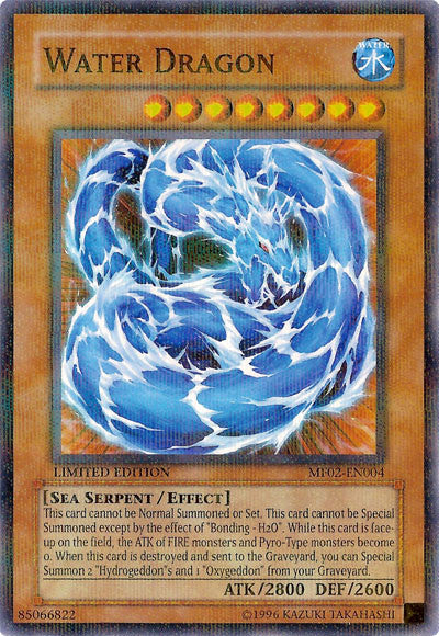 Water Dragon [MF02-EN004] Rare | Clutch Gaming