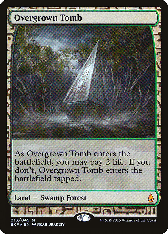 Overgrown Tomb [Zendikar Expeditions] | Clutch Gaming