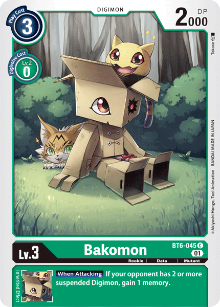 Bakomon [BT6-045] [Double Diamond] | Clutch Gaming