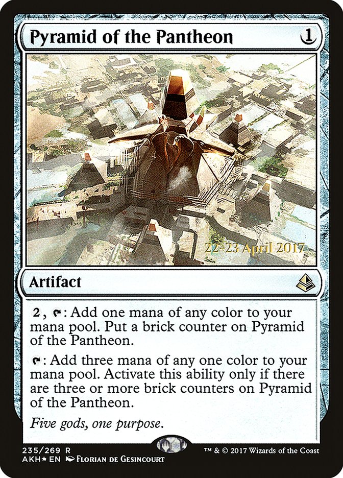 Pyramid of the Pantheon [Amonkhet Prerelease Promos] | Clutch Gaming