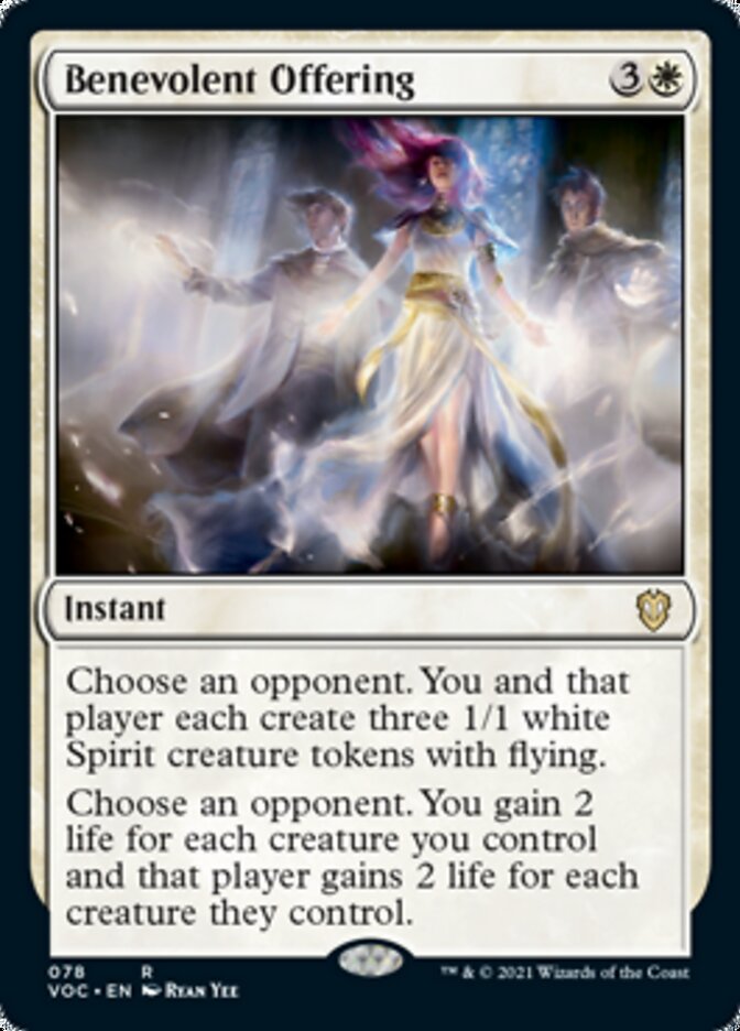 Benevolent Offering [Innistrad: Crimson Vow Commander] | Clutch Gaming