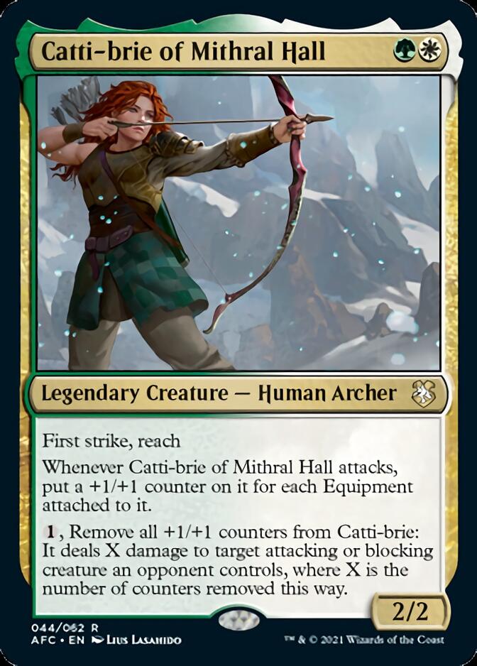 Catti-brie of Mithral Hall [Dungeons & Dragons: Adventures in the Forgotten Realms Commander] | Clutch Gaming