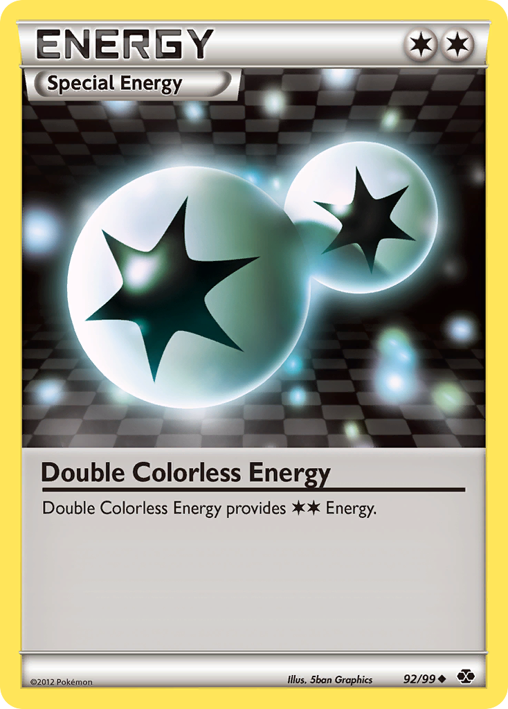 Double Colorless Energy (92/99) [Black & White: Next Destinies] | Clutch Gaming