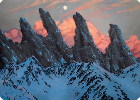 Mountain (275) Art Card [Dungeons & Dragons: Adventures in the Forgotten Realms Art Series] | Clutch Gaming