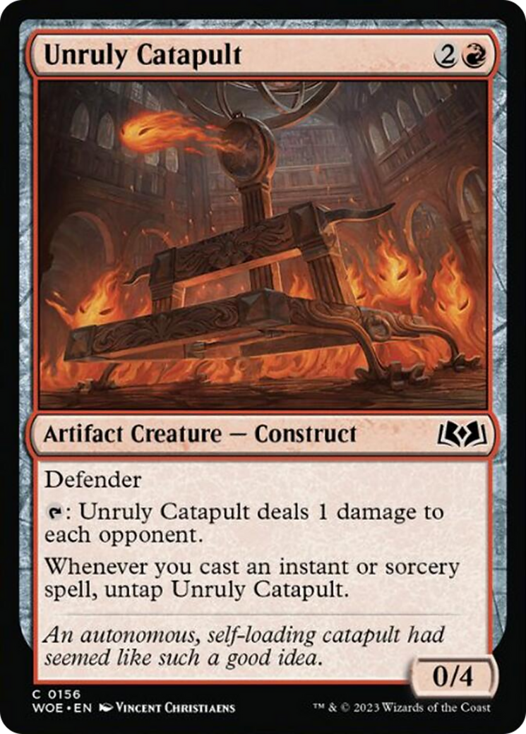 Unruly Catapult [Wilds of Eldraine] | Clutch Gaming