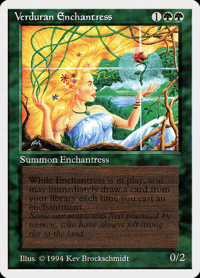 Verduran Enchantress [Summer Magic / Edgar] | Clutch Gaming