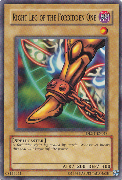 Right Leg of the Forbidden One [DLG1-EN018] Common | Clutch Gaming