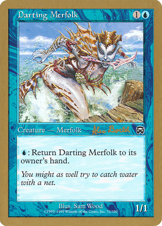 Darting Merfolk (Alex Borteh) [World Championship Decks 2001] | Clutch Gaming