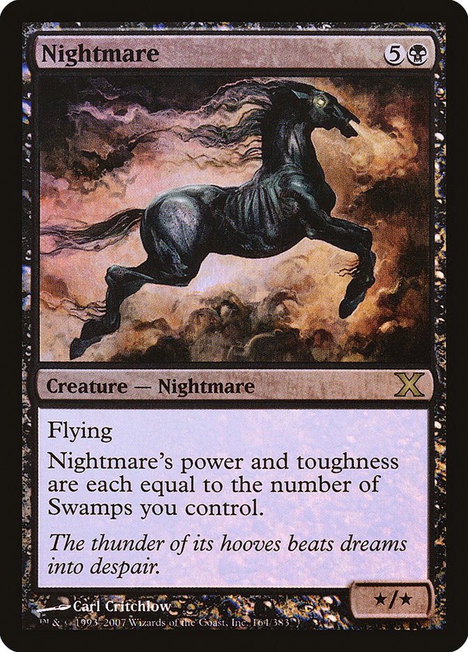 Nightmare (Premium Foil) [Tenth Edition] | Clutch Gaming