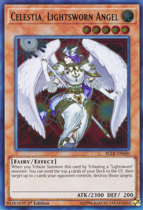 Celestia, Lightsworn Angel [BLLR-EN040] Ultra Rare | Clutch Gaming