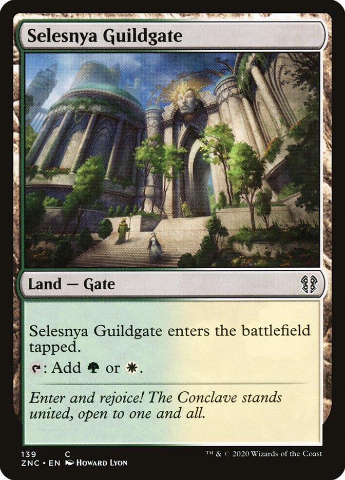 Selesnya Guildgate [Zendikar Rising Commander] | Clutch Gaming