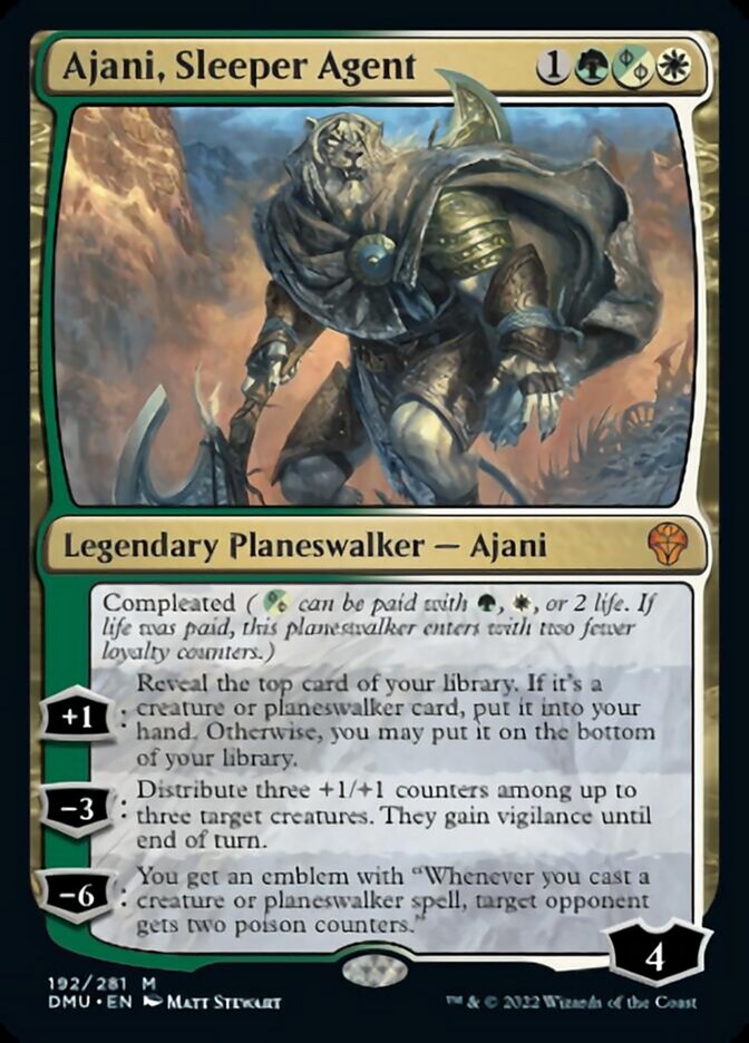 Ajani, Sleeper Agent [Dominaria United] | Clutch Gaming