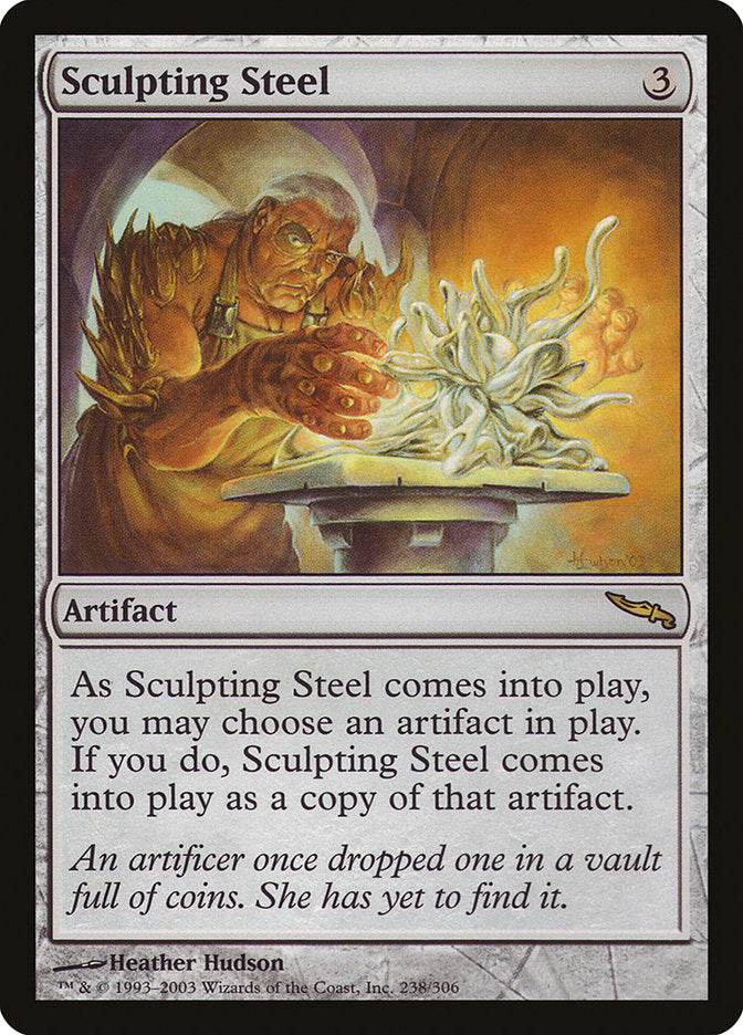 Sculpting Steel [Mirrodin] | Clutch Gaming