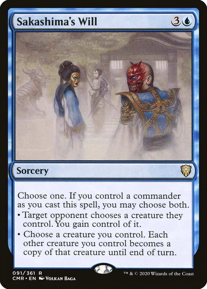 Sakashima's Will [Commander Legends] | Clutch Gaming
