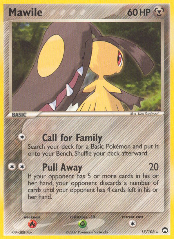 Mawile (17/108) [EX: Power Keepers] | Clutch Gaming