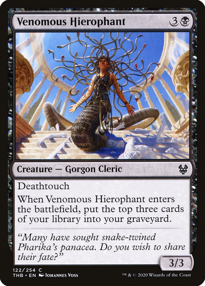 Venomous Hierophant [Theros Beyond Death] | Clutch Gaming