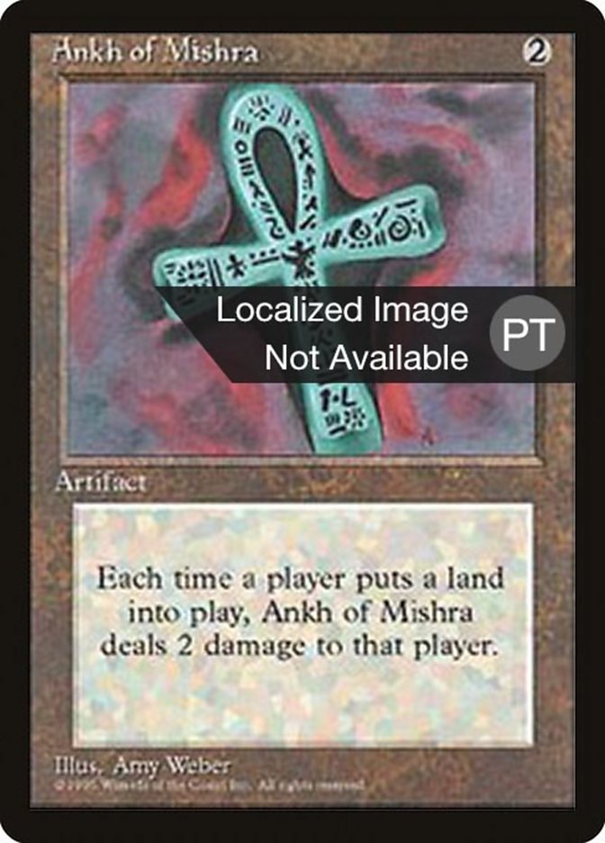 Ankh of Mishra [Fourth Edition (Foreign Black Border)] | Clutch Gaming