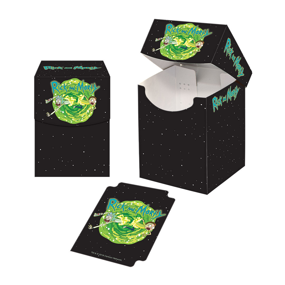 Ultra PRO: Deck Box - PRO 100+ (Rick and Morty - Portal) | Clutch Gaming