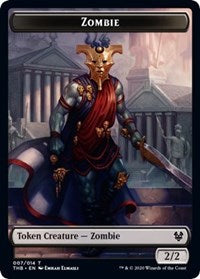 Zombie // Satyr Double-Sided Token [Theros Beyond Death Tokens] | Clutch Gaming