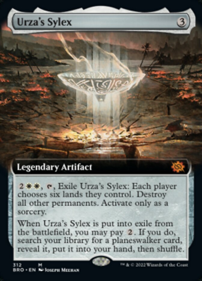 Urza's Sylex (Extended Art) [The Brothers' War] | Clutch Gaming