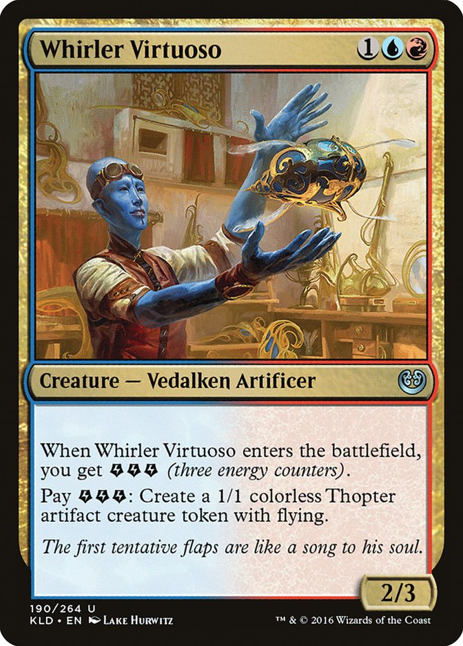 Whirler Virtuoso [Kaladesh] | Clutch Gaming