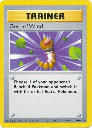 Gust of Wind (93/102) [Base Set Shadowless Unlimited] | Clutch Gaming