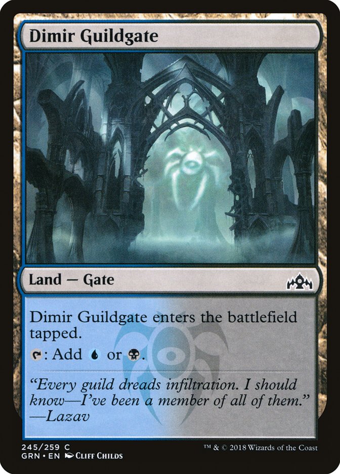 Dimir Guildgate (245/259) [Guilds of Ravnica] | Clutch Gaming