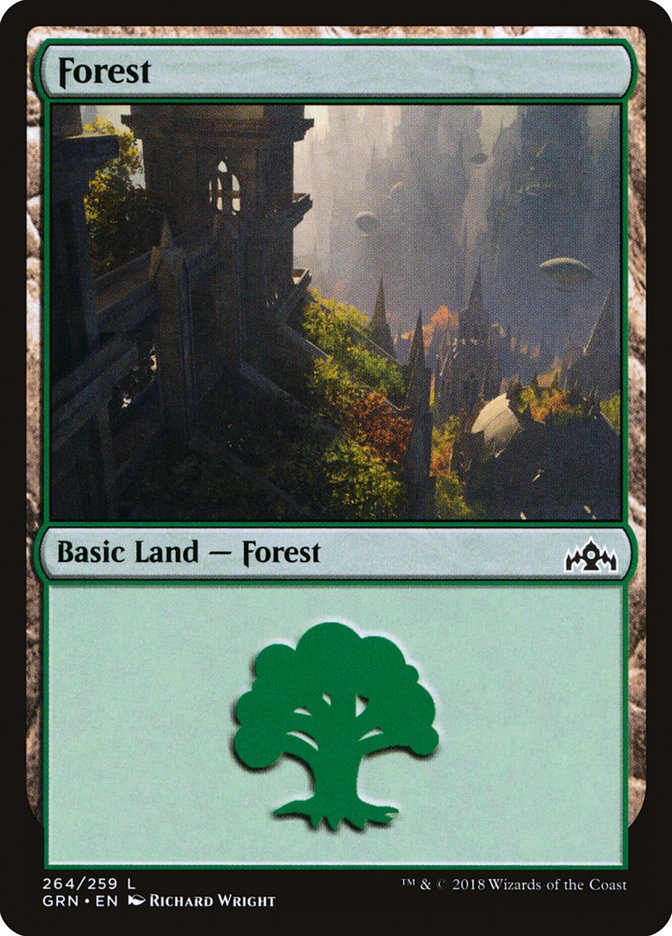 Forest (264) [Guilds of Ravnica] | Clutch Gaming