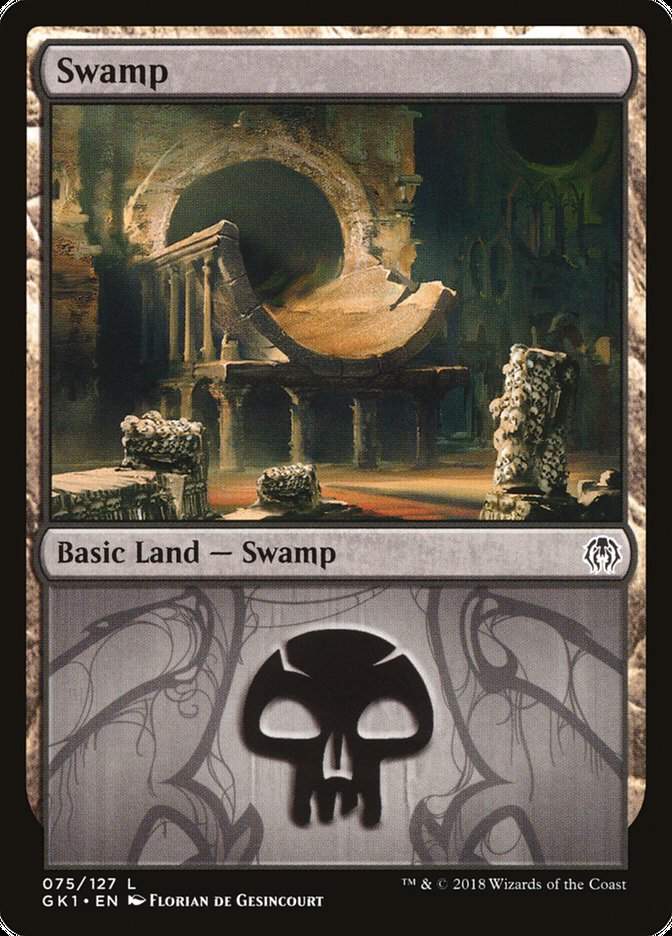 Swamp (75) [Guilds of Ravnica Guild Kit] | Clutch Gaming