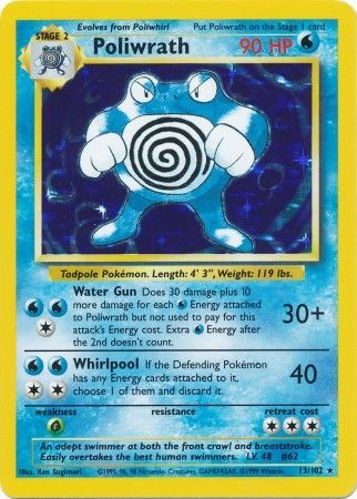 Poliwrath (13/102) [Base Set Unlimited] | Clutch Gaming