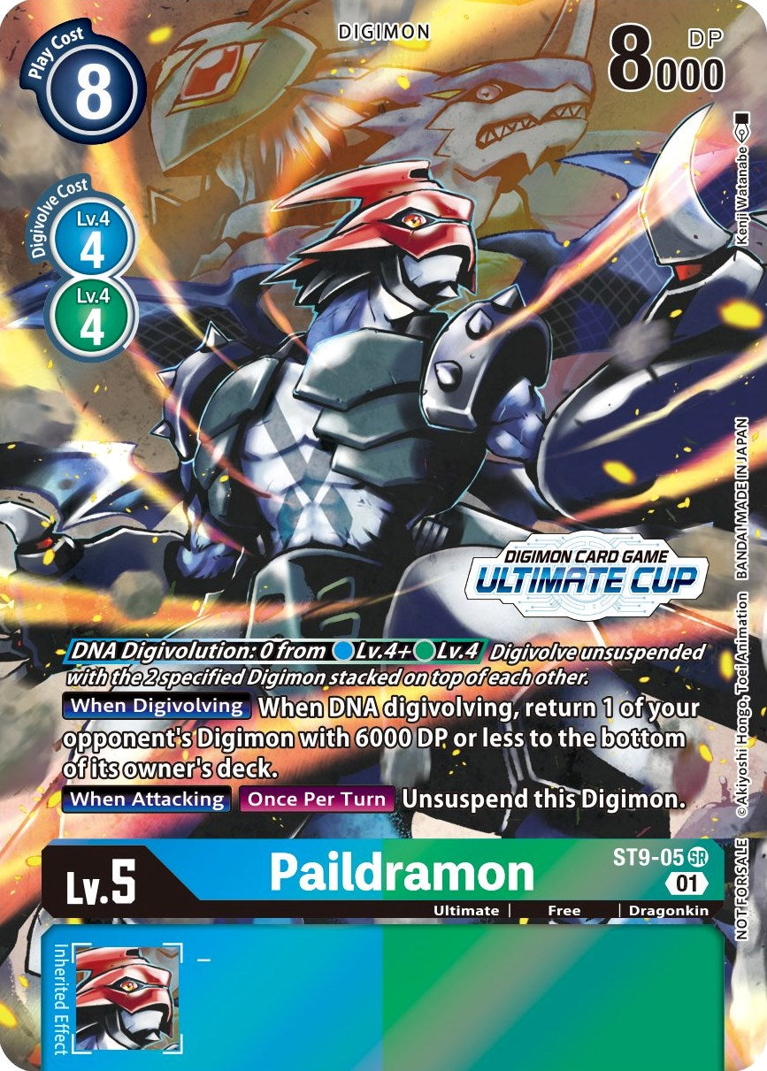 Paildramon [ST9-05] (April Ultimate Cup 2022) [Starter Deck: Ultimate Ancient Dragon Promos] | Clutch Gaming