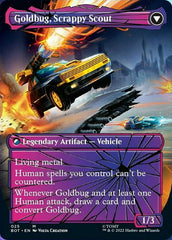 Goldbug, Humanity's Ally // Goldbug, Scrappy Scout (Shattered Glass) [Transformers] | Clutch Gaming