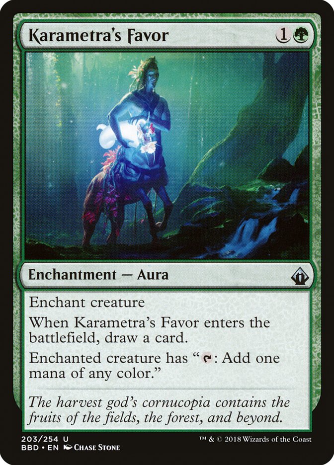 Karametra's Favor [Battlebond] | Clutch Gaming