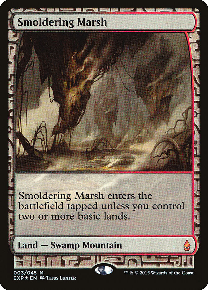 Smoldering Marsh [Zendikar Expeditions] | Clutch Gaming